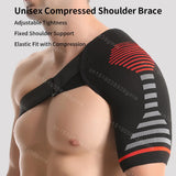 Noxwear - Shoulder Support Brace for Men Women Shoulder Support Orthopedic Sleeve Wrap Rotator Cuff Tendonitis Fits Right & Left Shoulder