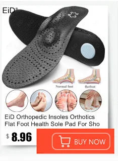 Noxwear - Premium Orthotic Gel Insoles Orthopedic Flat Foot Health Sole Pad For Shoes Insert Arch Support Pad For Plantar fasciitis Unisex