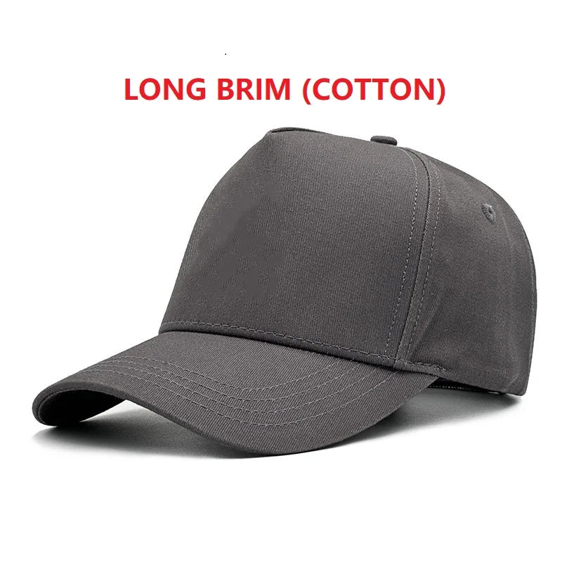 Noxwear-Brand Oohmy Baseball Hat for Men and Women, Quick Dry Hard Top, High Crown, Sports Hip Hop Caps, Big Head, Outdoor,