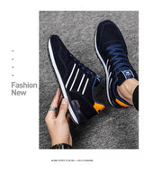Noxwear - Artificial Leather Men Causal Shoes Male Spring Men Casual Light Shoes Sneakers Lac-up Flats Breathable Outdoors Sapato