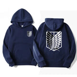 Noxwear-Japan Anime Attack on Titan Men Hoodies Spring Autumn Hip Hop Casual Pullover Top Hoodie Fashion Sweatshirts Jogging Sportswear