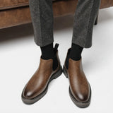 Noxwear - 2026 Men Chelsea Boots Ankle Boots For Men Retro Comfortable Brand Retro Fashion