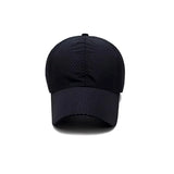 Noxwear - Hat Men Spring Summer Solid Color Mesh Cap Baseball Cap Women Autumn Korean Edition Sunscreen Hat Mesh Breathable Peaked Cap