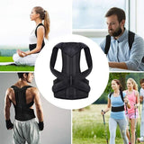 Noxwear - Achieve Posture with Adjustable, Breathable Polyester Posture Corrector