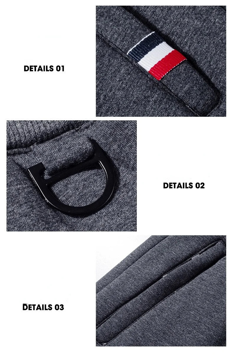Noxwear - Autumn Pants Men Fitness Sportswear Tracksuit Elastic Waist Sweatpants Cotton Trousers Loose Gyms Jogger Track Pants Mens M- 8XL