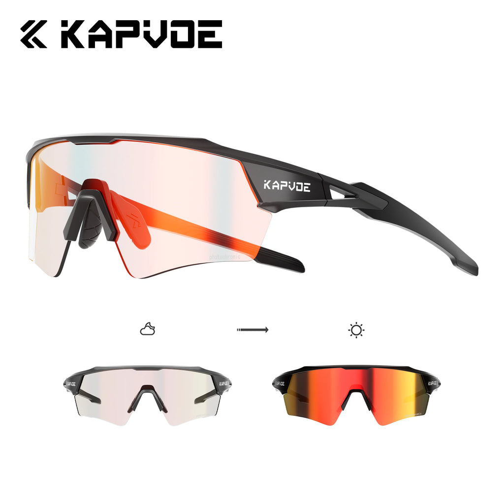 Noxwear - Kapvoe New Photochromic Cycling Sunglasses