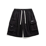Noxwear - Summer Men's Cargo Shorts Casual Baggy Multi-Pockets Streetwear Shorts Male Fashion Loose Overalls Shorts Male Plus Size