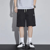 Noxwear - Summer Men's Cargo Shorts Casual Baggy Multi-Pockets Streetwear Shorts Male Fashion Loose Overalls Shorts Male Plus Size