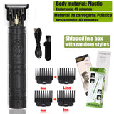 Noxwear - Vintage T9 Hair Clipper Beard Shaving Body Hair Trimmer Clippers Electric Men Haircut Machine 0mm Barber Shaver