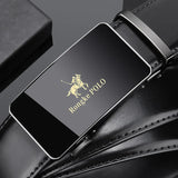 Noxwear - Men Belt Automatic Buckle Belt Fashion Alloy Belts Genune Leather Luxury Belts for Men Business Luxury Designer Clothes