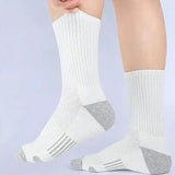 Noxwear - 12Pairs Men's Outdoor Gym Socks High Quality Comfortable Soft Ground-Gripping Football Large Size New Style