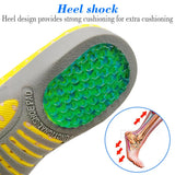 Noxwear - Premium Orthotic Gel Insoles Orthopedic Flat Foot Health Sole Pad For Shoes Insert Arch Support Pad For Plantar fasciitis Unisex