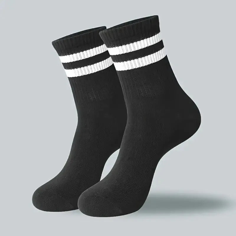 Noxwear - Breathable Striped Casual Socks – 10/20 Pack