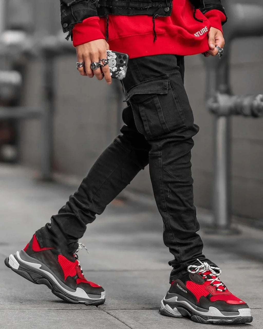 Noxwear - Multi-Pocket Cargo Jeans