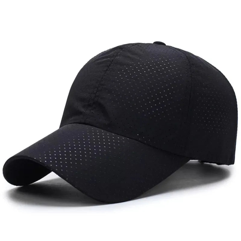 Noxwear-Dry Quickly Sun Cap Woman Outdoors Casual Sport Hat Men Big Size Baseball Cap 60-65cm Adjustable Sun Visor Cap Peaked Cap