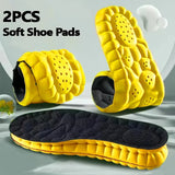 Noxwear - 4D Cloud Technology PU Sole Sports Insoles For Shoes Soft Breathable Shock Absorption Cushion Running Orthopedic Care Insoles
