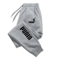 Noxwear - PUAIA Print Men's Pants Autumn/Winter New Sport Jogging Trousers Fitness Loose Fit Clothing Solid Color Outfit Streetwear Pants