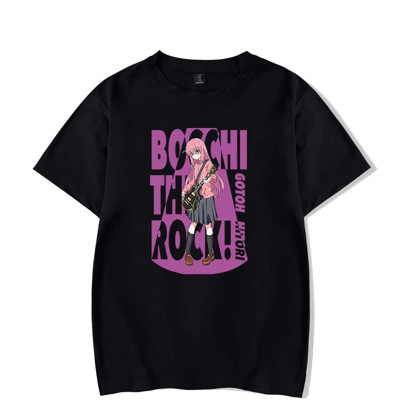 Noxwear - Classic Special TShirt Bocchi the Rock Gotou Hitori Manga Shirt Anime Comfortable Hip Hop Graphic T Shirt Short Sleeve Tees