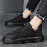 Noxwear - Mens Canvas Shoes 2025 Summer New Comfortable Breathable Casual Board Shoes Platform Heightening Sneakers Men zapatillas hombre