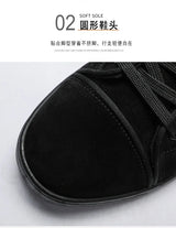Noxwear - Autumn New Shoes for Men Suede Leather Casual Shoes Fashion Flat Skateboard Shoes Youth Cool Sneaker