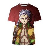 Noxwear - Summer Hot selling Anime Character Creative Design 3D Printing Cool and Personalized Fashion T-shirt