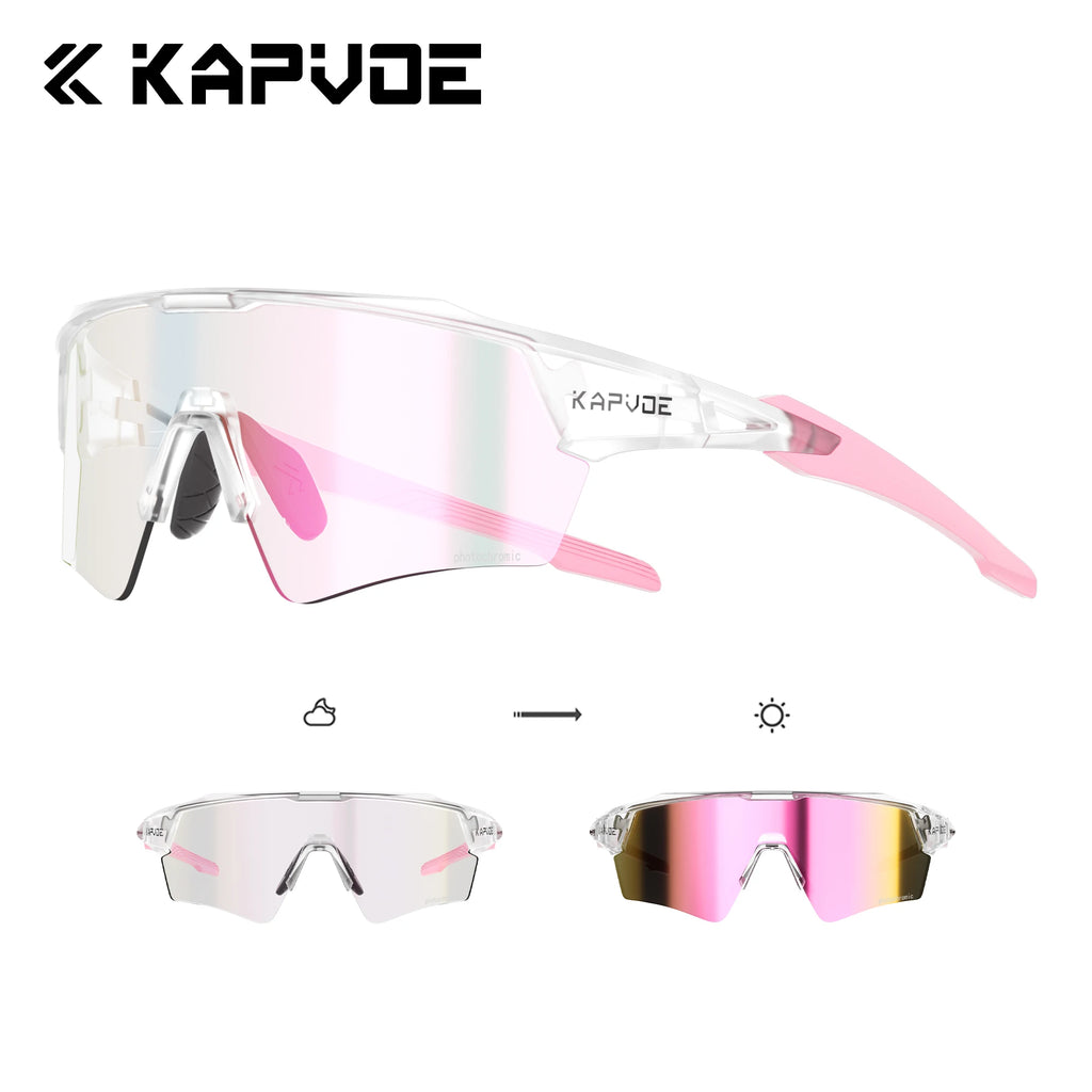 Noxwear - Kapvoe New Photochromic Cycling Sunglasses