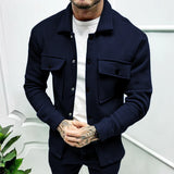 Noxwear -  Cross Border Amazon Winter New Men's Fleece Jacket Fashion