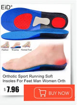 Noxwear - Premium Orthotic Gel Insoles Orthopedic Flat Foot Health Sole Pad For Shoes Insert Arch Support Pad For Plantar fasciitis Unisex