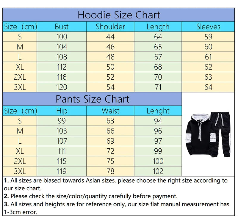Noxwear - Hot Sales Mens Tracksuit Print Casual Sweatshirts Sportswear Single Piece Hoodie Pants Outdoors Gym Sports Jogging Mens Clothing