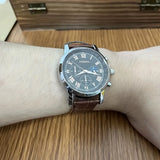 Noxwear - GENEVA High Quality Men's Luxury Belt Fashion Quartz Watch Men Round Business Student Sport Waterproof Glow Clock