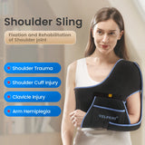 Noxwear - VELPEAU Shoulder Sling Breathable for Rotator Cuff Tear, Arm Fracture and Dislocation, Shoulder Immobilizer for Sleeping