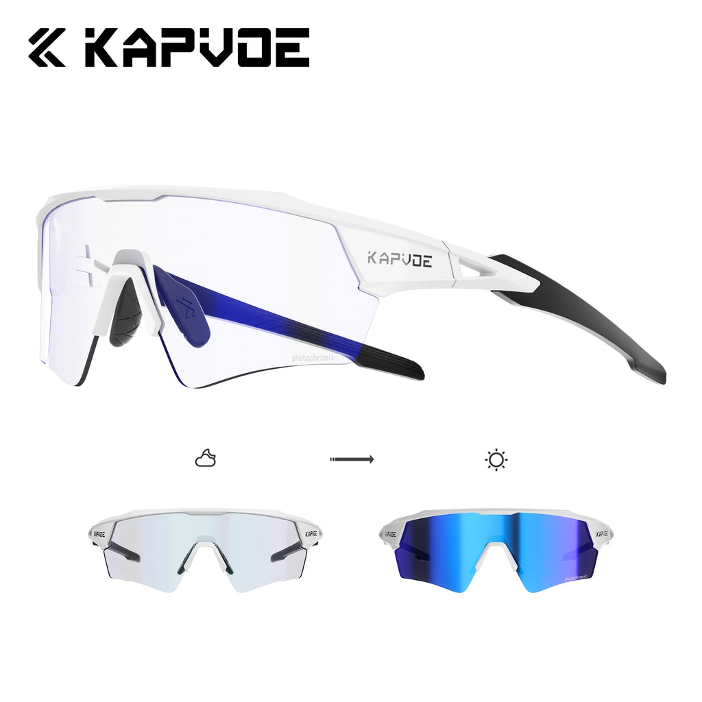 Noxwear - Kapvoe New Photochromic Cycling Sunglasses