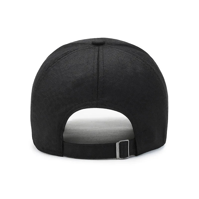 Noxwear-Men's breathable baseball cap, spring and summer fashionable baseball cap, wheat ear copper label outdoor casual baseball cap