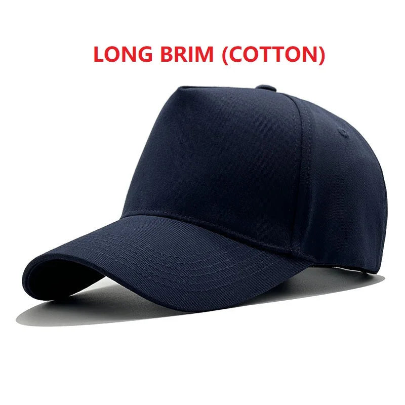 Noxwear-Brand Oohmy Baseball Hat for Men and Women, Quick Dry Hard Top, High Crown, Sports Hip Hop Caps, Big Head, Outdoor,