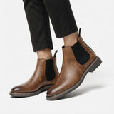 Noxwear - 2026 Men Chelsea Boots Ankle Boots For Men Retro Comfortable Brand Retro Fashion
