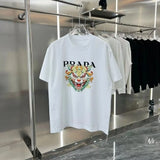 Noxwear - Summer Short Sleeve New Trendy Brand  Limited Edition Casual Letter Men's Fashion Printed T-shirt Loose Cotton Short Sleeve