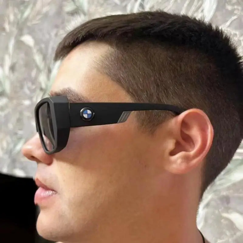 Noxwear - BWM Luxury Polarized Sunglasses Men UV Anti-Glare Driving Cycling Fishing Outdoor Beach Hiking Sunglasses Mirror Color Film