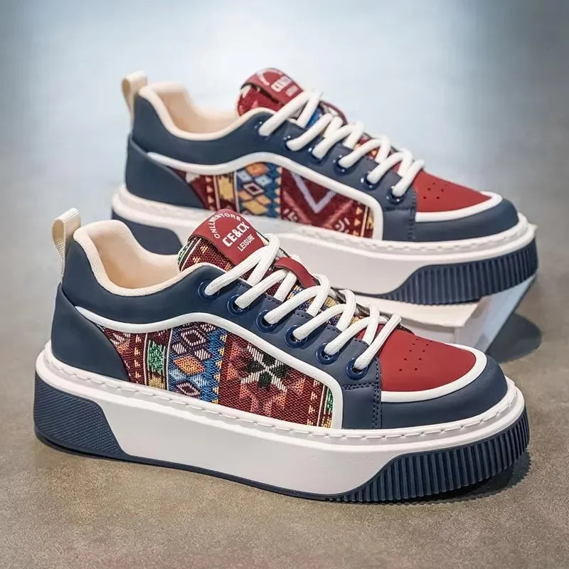Noxwear - Men Casual Shoes 2025 New Spring Casual Sports Shoe Luxury Comfortable Trend Men's Board Shoes fashionble Sneaker Male Footwear