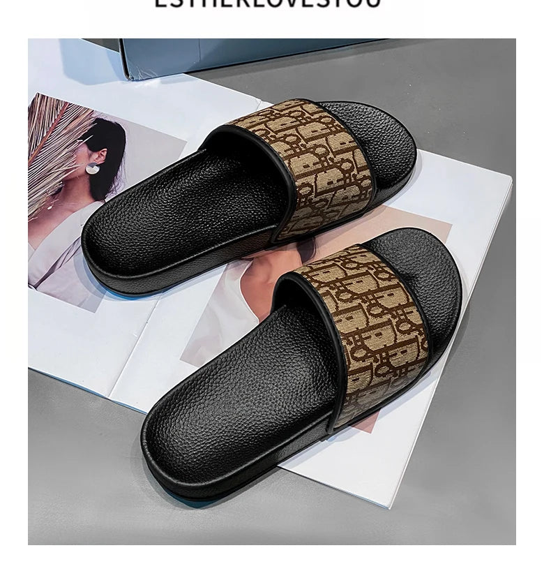 Noxwear - Men's Home Slippers Lightweight Summer New Style Flat and Worn