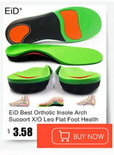 Noxwear - Premium Orthotic Gel Insoles Orthopedic Flat Foot Health Sole Pad For Shoes Insert Arch Support Pad For Plantar fasciitis Unisex