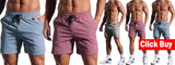 Noxwear - Men's Sport Pants 2 in1 Training Athletic Tracksuits Sportswear Workout Male Jogging Trousers Gym Fitness Running Pants Men