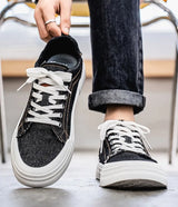 Noxwear - 2026 Trend Men's Casual Canvas Shoes Flats Shoe Hot Korean Style Men Board Shoes Lightweight  Breathable Walking Footwear Hombre