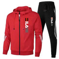 Noxwear-Autumn and Winter Zippered Sweatshirts + Sportswear Pants, Men's Jogging and Fitness Sets, Men's Casual Sportswear Sets