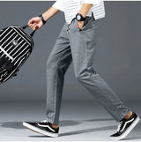 Noxwear - Autumn Pants Men Fitness Sportswear Tracksuit Elastic Waist Sweatpants Cotton Trousers Loose Gyms Jogger Track Pants Mens M- 8XL