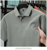 Noxwear - Men's 100% Cotton Polo Shirt - Summer Casual Breathable Tee,19 Colors,Ideal for Golf and Sports,Business Casual,Silk-Like Finish