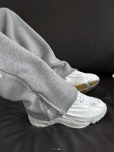 Noxwear - New Y2K Pants Personalized Pant Leg Zipper Embroidery Hip Hop Casual Joggers Men Pants Retro Straight Pants Tracksuit Streetwear