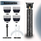 Noxwear - T9 Professional Hair Clipper/Accessories for Men | USB Fast Charging | Beard/Body/Hair Trimmer | Precision Electric Shaver