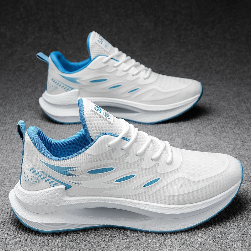 Noxwear - Men's Breathable Sports Shoes Spring New Mesh Casual Fashion Versatile Trendy Men's Shoes Summer Running Shoes Suitable for Outdoor Sports