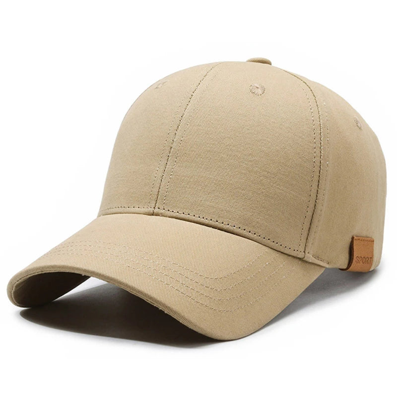 Noxwear-Dry Quickly Sun Cap Woman Outdoors Casual Sport Hat Men Big Size Baseball Cap 60-65cm Adjustable Sun Visor Cap Peaked Cap