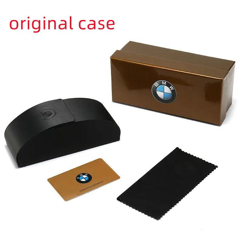 Noxwear - BWM Luxury Polarized Sunglasses Men UV Anti-Glare Driving Cycling Fishing Outdoor Beach Hiking Sunglasses Mirror Color Film